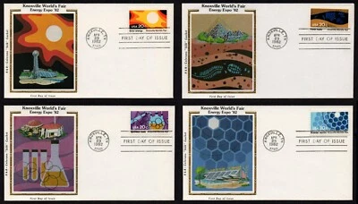 USA, SCOTT # 2006-2009, SET 4 COLORANO FDC COVERS KNOXVILLE WORLD'S FAIR ENERGY - Image 1 of 4