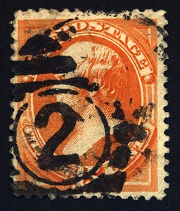 #152 15c Bright Orange1870 VF Used Fresh Color - Picture 1 of 1