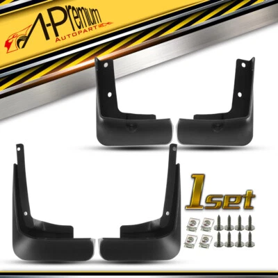 4x protectores contra salpicaduras delanteros y traseros guardabarros para Lincoln MKZ 2017 2018 sedán Foto 1 de 4