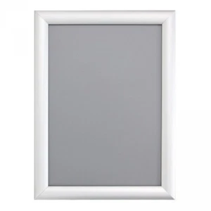 VizPro A5 A4 A3 A2 A1 A0 Clipdown Snap Frame Poster Display 10 Pack Black Silver - Picture 1 of 4