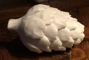 Contemporary Modern Art Porcelain “Artichoke” SCULPTURE kitchen cooking decor - Picture 1 of 5