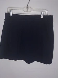 Talbots Skort Women's L Navy Blue Skirt Cotton Poly Short Mini Athletic Golf - Picture 1 of 6