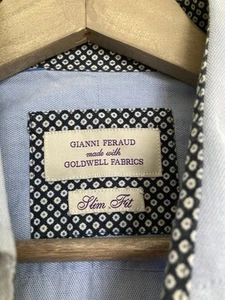 Gianni Feraud Men's Slim Fit Shirt Made With goldwell Fabrics - Picture 1 of 5