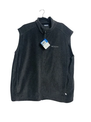 Chaleco polar Columbia Steens Mountain para hombre talla XXL gris nuevo con etiquetas Foto 1 de 4