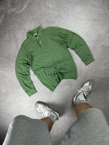 Vintage Lacoste Long Sleeve Old Money Style Y2K Men’s Size S - Picture 1 of 11
