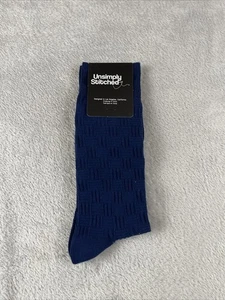 1 par de calcetines de vestir sin cosir azul marino unisex para hombre 8-12 para mujer 8-13 - Imagen 1 de 4