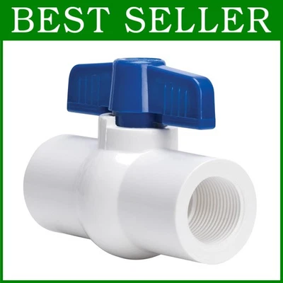 PVC 4-Inch Ball Valve for Schedule 40 & 80 PVC Pipes - Image 1 of 4