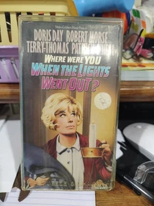 Where Were You When the Lights Went Out? VHS Tape MGM 1968 Doris Day - Imagen 1 de 7