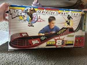 Tech Deck Biker Sherlock Street Luge Playset Vintage 90s Skateboard - Picture 1 of 22