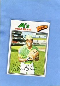 Vida Blue 1977 Topps NrMt #230 Oakland A's - Picture 1 of 1