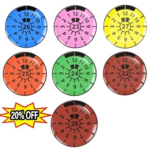 Deutsches Kennzeichen Abgas Und Prüfa ufkleber 1Set(2pcs)- - Picture 1 of 18