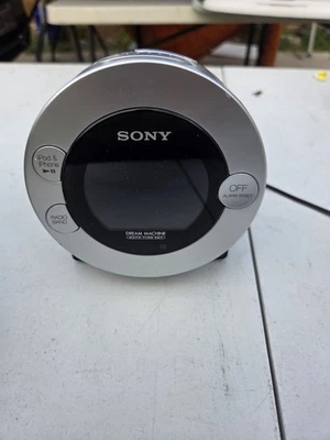 Sony Dream Machine ICF-C7IP AM/FM Radio Alarm Clock iPod Dock Tested - Image 1 of 3
