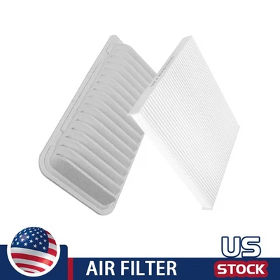 Engine Air Filter & Cabin Air Filter Set For 2003 - 2008 Toyota Corolla Matrix - Image 1 of 4