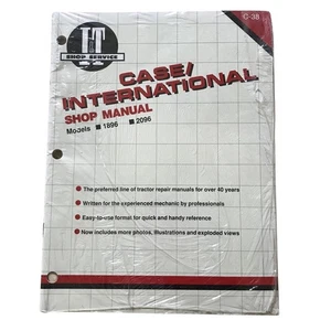 NOS I&T Case International Shop Manual Tractor Models 1896 2096 C-38 - Bild 1 von 2