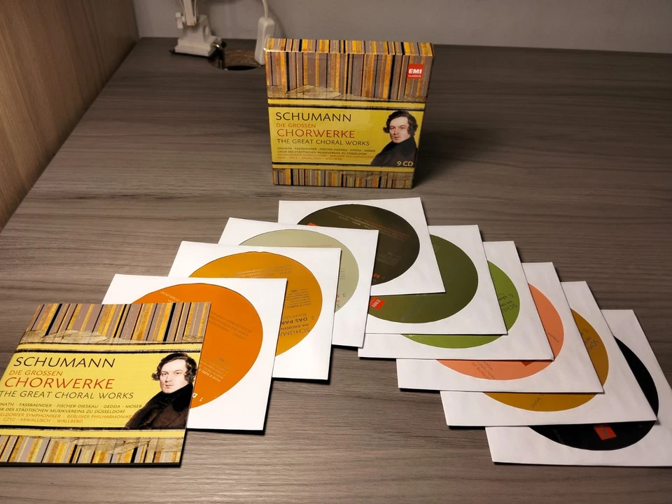 Schumann: Great Choral Works - 9 CD Set - Very Good - EMI Classics - Image 1 of 3