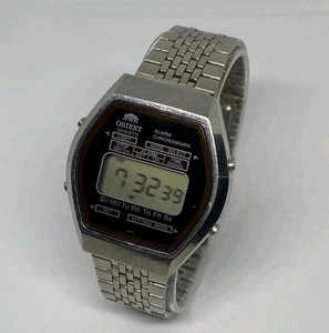 VINTAGE DIGITAL CHRONOGRAPH ORIENT G743103-40CA UHR MONTRE SAMMLER TOP RAR - Bild 1 von 3