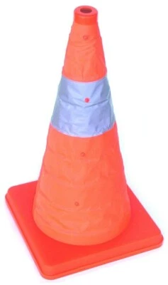 18" Collapsible Safety Emergency Traffic Cone  - Image 1 of 2