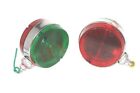 Red Green Marker Light Indicator Lamp 2 Both Sided Car Truck Universal AEs