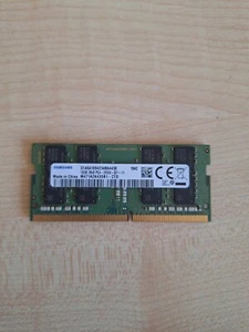 Samsung 16GB PC4-2666V 2RX8 SO-DIMM M471A2K43DB1-CTD LAPTOP MEMORY - Picture 1 of 2