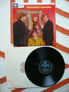 Herman's Hermits Self Titled Debut Vinyl UK 1965 Columbia Mono 1st Press LP EXC - Photo 1/9
