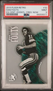 DAN FOUTS 2013 UD FLEER RETRO EX CENTURY ESSENTIAL CREDENTIALS /32 PSA 9 POP 1 - Picture 1 of 1