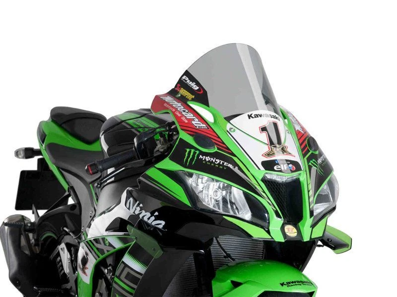 Pantalla Puig Light Smoke R-Racer Kawasaki ZX-10R Ninja Performance 2016-2018 Foto 1 de 1