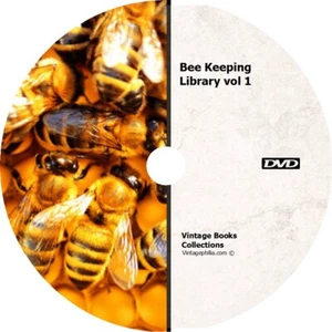 * ULTIMATE BEE & BEEKEEPING COLLECTION * 234 BOOKS on 2 DVDs * BEEKEEPER APIARY - Picture 1 of 2