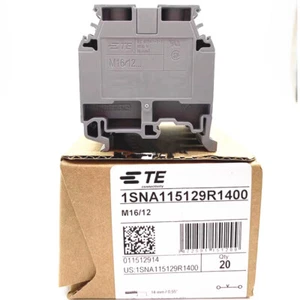 20pcs ABB/TE Terminal Block Entrelec M16/12 1SNA115129R1400 - Picture 1 of 6