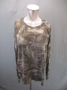 RealTree Size M Men Camo Stretch Long Sleeve Hunting Outdoor Lightweight Top 023 - Picture 1 of 9
