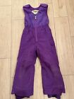 Snow Pants Bibs Boulder Gear Girls Purple Snow Pants With Bib Size 4