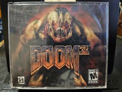 (MISSING DISC 1) Doom 3 (PC) Case Key Disc 2 & 3 Included - Image 1 of 4