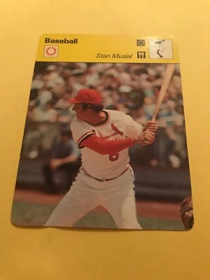 Sportscasters Stan Musial St Louis Cardinals 1978 envío gratuito Foto 1 de 2