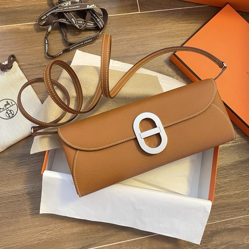 Timbro Hermès Maillon Chaine D’Ancre To Go Epsom G B