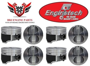 (8) Ford Mercury 302 5.0 5.0L 1985 - 1995 Enginetech Hypereutectic Pistons - Picture 1 of 3