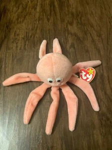 TY inky beanie baby retired PVC pellets RARE TAG ERRORS 93/94 - Picture 1 of 7