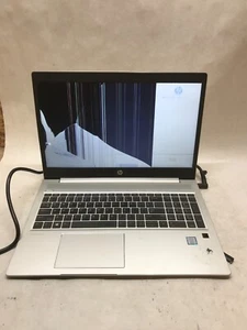 HP ProBook 450 G6 15" Laptop Intel Core i3 8th Gen 8GB RAM NO HDD Cracked - -DW - Picture 1 of 7
