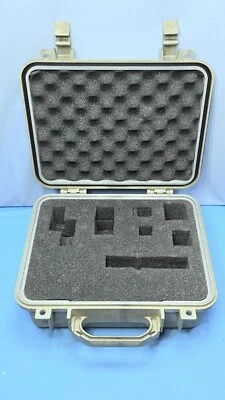 Pelican 1400 Case Gray Camera Gun Hard Case 13x11x6 Foam Weather Waterproof  - Image 1 of 3