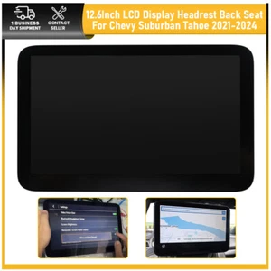 For Cadillac Escalade 2021-2024 84824745 Headrest BACK SEAT TV DVD LCD Display - Picture 1 of 9