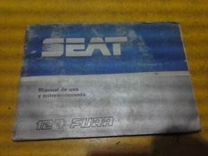 MANUAL DE USO SEAT 127 FURA - Imagen 1 de 4