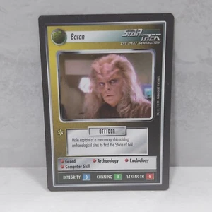 1994 Star Trek The Next Generation TCG CCG BARAN Black Border - Picture 1 of 2