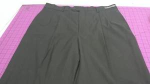 Angelo Rossi Men's Dress Pants Modern Fit Black 36/30 - Picture 1 of 10