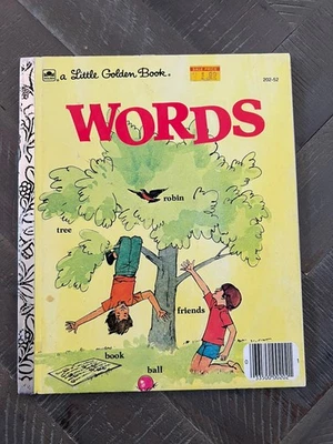 Маленькая золотая книга No202-52 СЛОВА от Сельмы Лолы Чемберс - Изображение 1 из 4