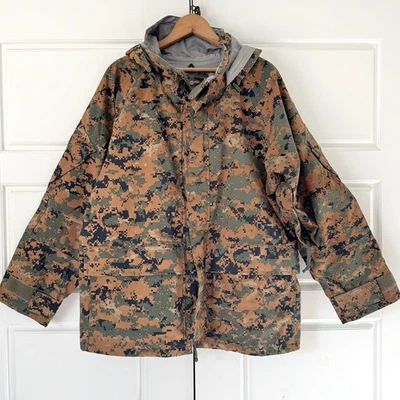 Tru Spec Tactical ECWCS Jacket Mens Medium Digital Camo Waterproof Military - Image 1 of 4