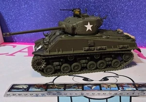 Franklin Mint General George S. Patton's M4-A3 Sherman Tank 1:24 WWII - Picture 1 of 13