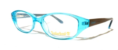 Timberland TB1202 Gafas 45-14-125 Niños Azul Teal/Marrón NUEVO Marco de Gafas Foto 1 de 4