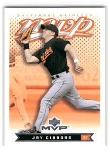 Jay Gibbons 2003 Upper Deck Jugador Más Valioso Béisbol #24 Baltimore Orioles - Imagen 1 de 2