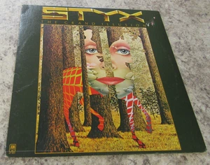 Styx Grand Illusion SP-4637 w/ - 1977 A&M Records no sleeve - with poster - Picture 1 of 9