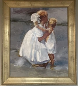 REFLEXIONES por NANCY SEAMONS CROOKSTON BELLAS ARTES GICLEE IMPRESIÓN IMPRESIONISTA 25X30 - Imagen 1 de 11