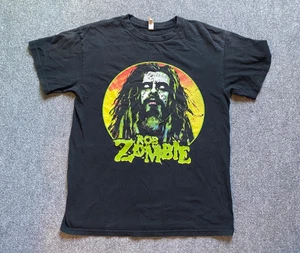 ROB ZOMBIE ROCK BAND T-SHIRT Black Size Medium Mens - Picture 1 of 7