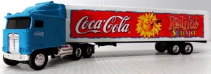 ERTL KENWORTH TRACTOR TRAILER COCA-COLA - RED HOT SUMMER -1/64 SCALE NIB - Picture 1 of 13